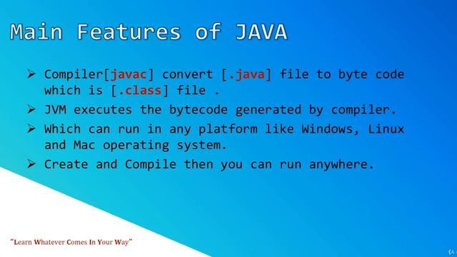 Java Tutorial for Beginners 2020 | Features of Java смотреть онлайн