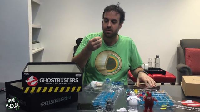 Unboxing Ghostbusters The Board Game Deluxe Edition - Geek ADD смотреть онлайн