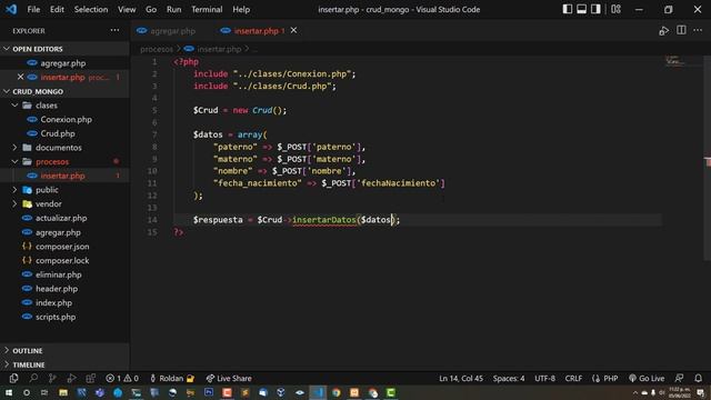 CRUD con PHP y MongoDB | Insertar datos con PHP a MongoDB. Cap 7 смотреть онлайн