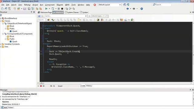 Delphi 101: Memory leak ao implementar Interface em TComponent? WHYYY? смотреть онлайн
