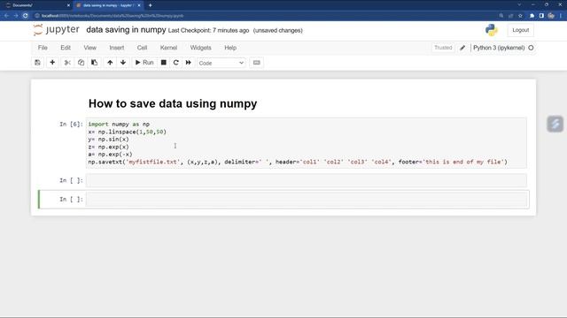 How to save array in Python for beginners numpy.savetxt() | #pythonprogramming #pythonforbeginners смотреть онлайн