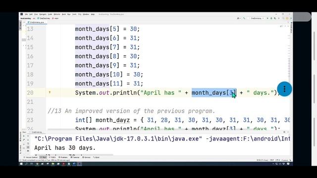 OOP: C3 P12~14 one dimensional array declare, create, initialize, array average (Urdu/Hindi) смотреть онлайн