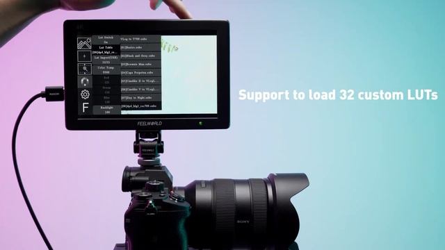 FEELWORLD T7 PLUS 7'' On-Camera Monitor with Waveform and 3D LUT смотреть онлайн
