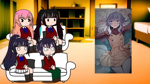 Classroom of elite (class B) react to Ayanokoji part 1/2 | Rus/Eng смотреть онлайн