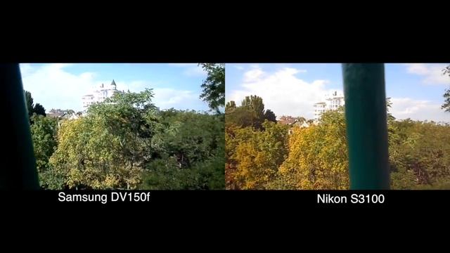 Samsung DV150f vs Nikon S3100 (Auto) смотреть онлайн