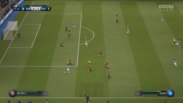 #2 Fifa 19 pro clubs PFC ZENIT-FC SHAKHTAR 1-3 смотреть онлайн