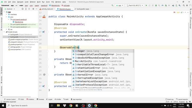 Tạo Observable bằng cách Observable range và Observable rangeLong смотреть онлайн