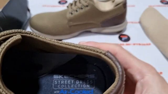 Unboxing SKECHERS CLASSIC FIT DARLOW VELOGO OXFORD CASUAL SLIP-ON SHOES (100% AUTHENTIC) NO FAKE ! смотреть онлайн