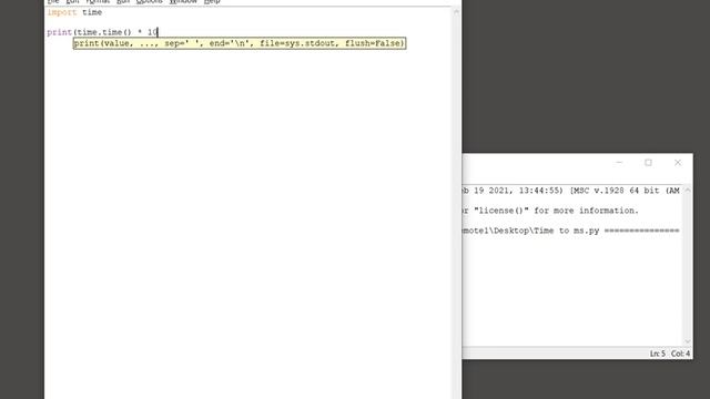 Python Time - Convert time to milliseconds смотреть онлайн