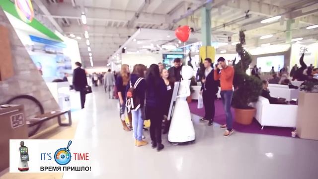 Роботы на форуме Открытые Инновации - Технополис Москва