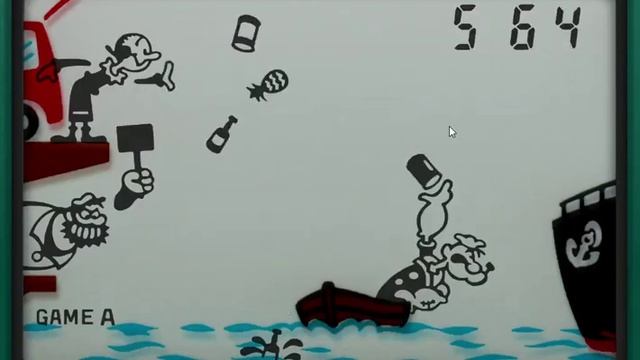 Game & Watch: Popeye (Wide Screen) (1981 Nintendo) смотреть онлайн