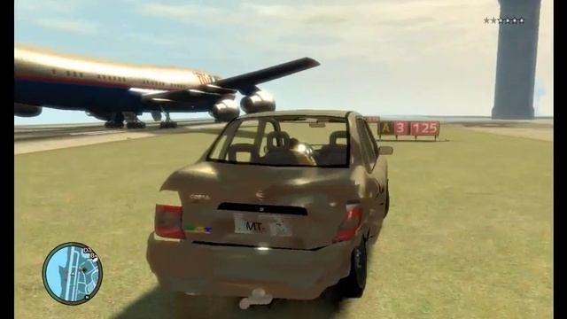 GTA IV - CRASH TEST - Chevrolet CORSA смотреть онлайн