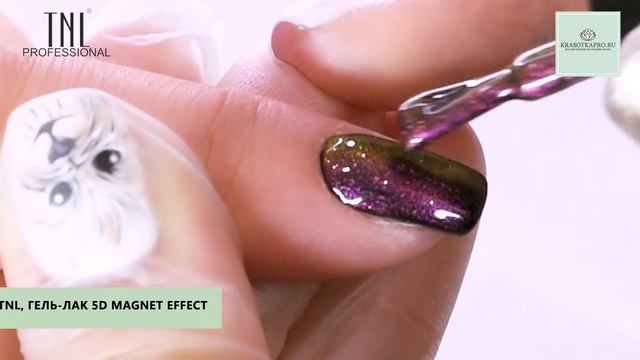 Обзор гель-лака 5D MAGNET EFFECT, TNL смотреть онлайн