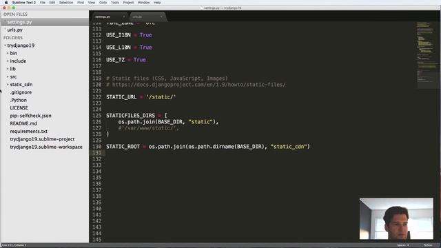 Try Django 1.9 - 25 of 38 - Setup Static Files - CSS & Javascript & Images in Django смотреть онлайн