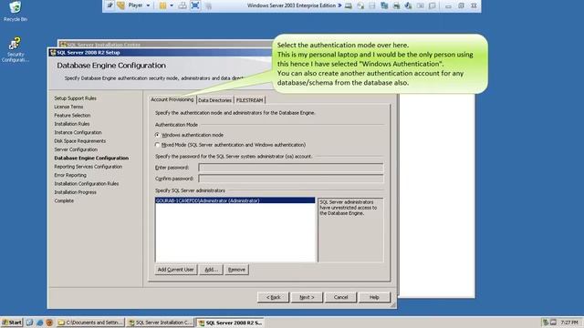 Installing Microsoft SQL Server 2008 R2 in Windows Server 2003 Enterprise Edition смотреть онлайн