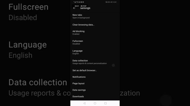 How To Manage Data Collection on Opera Mini Browser Phone App смотреть онлайн