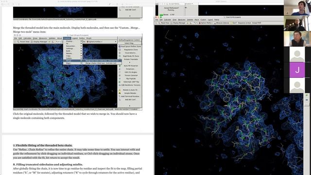 Manual model building with UCSF Chimera & Coot 0.9 (Virtual workshop held May 14th, 2020) смотреть онлайн