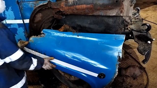 Реставрация кабины ЗИЛ 130 смотреть онлайн