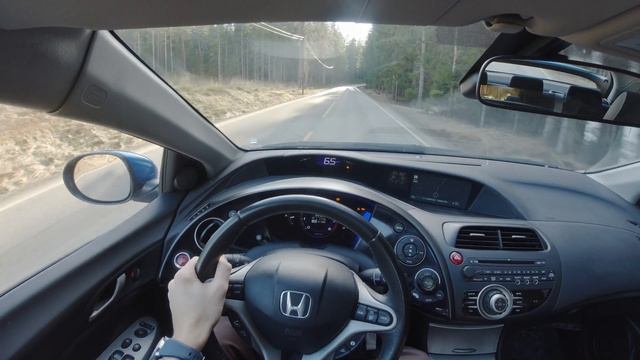 Honda Civic 1.8 i-Vtech 5D MK8 (eighth generation) FK, FN - Part02 (speed test) смотреть онлайн