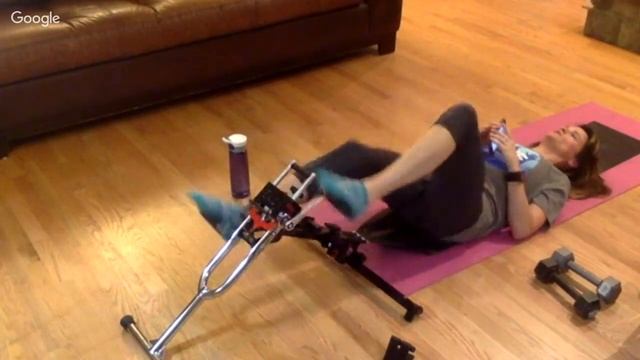 Day 3: Excy 30-30-30 Challenge--Core Floor Portable Exercise Bike HIIT Workout смотреть онлайн