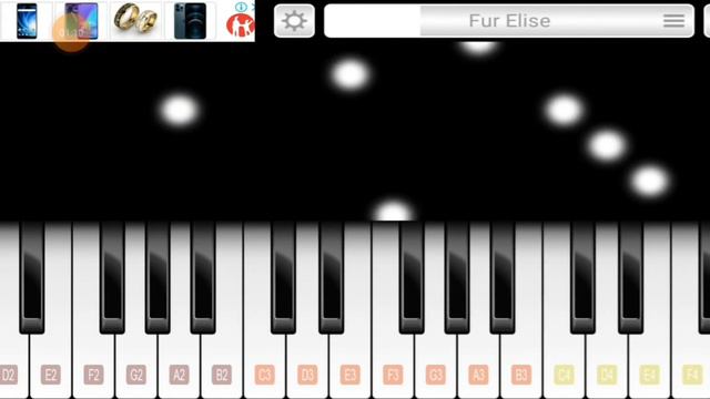 Как играть 👉FUR ELISE👈🖤 на пианино смотреть онлайн