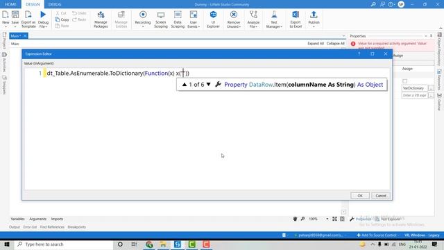 LINQ | Convert Datatable To Dictionary | LINQ Uipath | Uipath Tutorials | Coderslobby смотреть онлайн