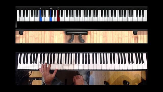 How to play Country style piano смотреть онлайн