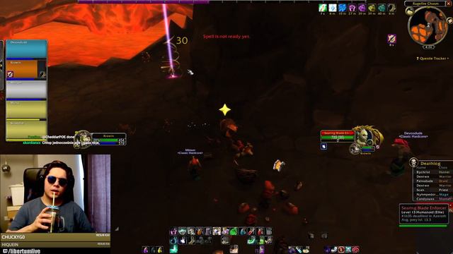 Pierwszy dungeon! – Ragefire Chasm w WoW Classic Hardcore (level 18) смотреть онлайн