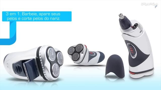 Submarino.com.br l Barbeador 3 em 1 Corta Pelo do Nariz - Yashica смотреть онлайн