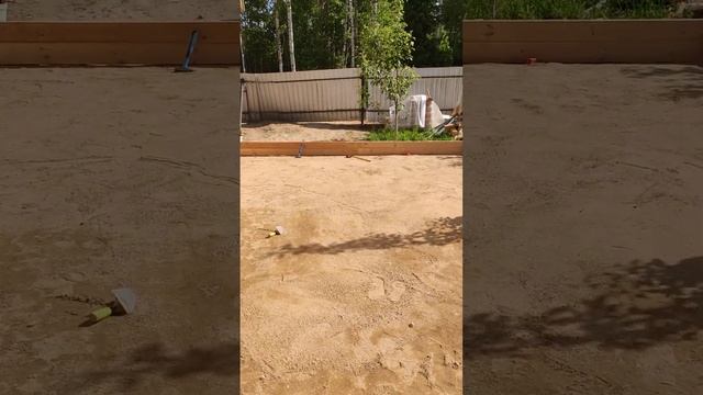 монтаж плита под навес к дому