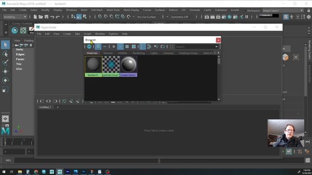 hypershade window fix for Maya смотреть онлайн