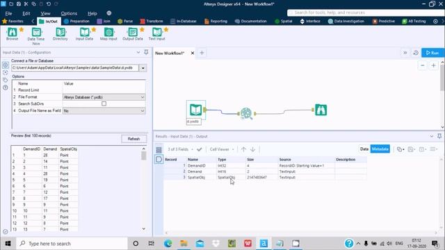 Scatterplot Tool Example in Alteryx смотреть онлайн