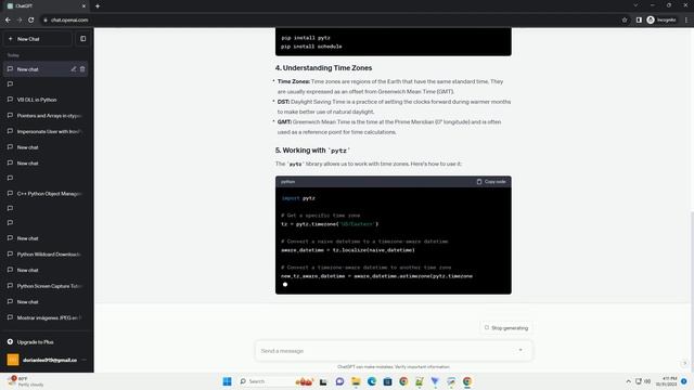python DST and GMT management into a scheduler смотреть онлайн