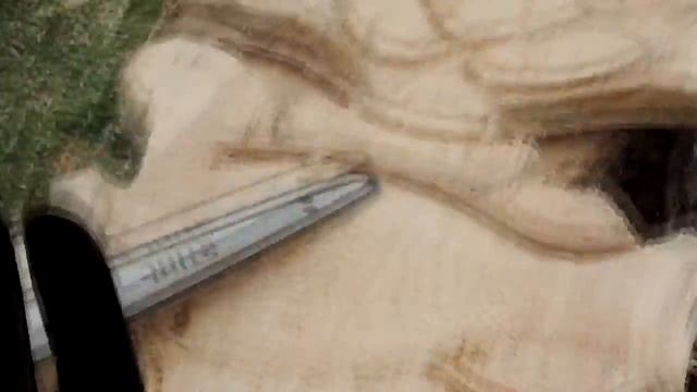 Резьба по дереву бензопилой Кот с рыбкой смотреть онлайн