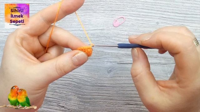 AMİGURUMİ CENNET PAPAĞANI /Amigurumi Parrot/AMİGURUMİ LİVE BİRD/AMİGURUMİ CROCHET PARROT/ÖRGÜ KUŞ