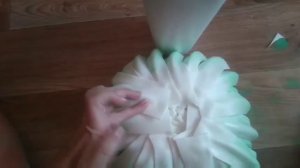 хризантема из изолона