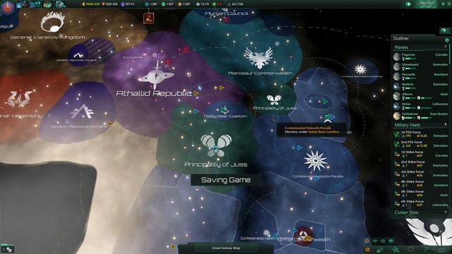 Let's Play Stellaris - Teddy Bear Coalition 54 смотреть онлайн