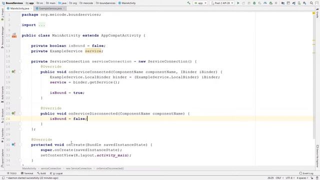 Bound Services in Android смотреть онлайн