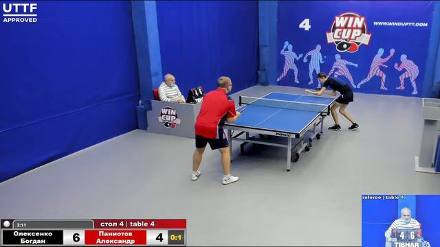 12:00 Олексенко Богдан 0-3 Паниотов Александр стол 4 ЮГ-1 17.10.21 смотреть онлайн