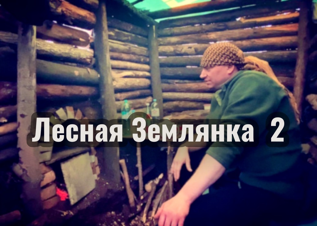 Лесная Землянка 2. Дверь, Окно и Чудо-Печь.mp4