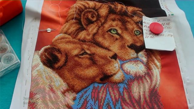 Вышивка бисером. Магия канвы. Вместе. 7-ой этап. смотреть онлайн