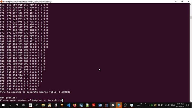 Adv Computational Biology CSCI 451-551: RMQ - Sparse Table смотреть онлайн