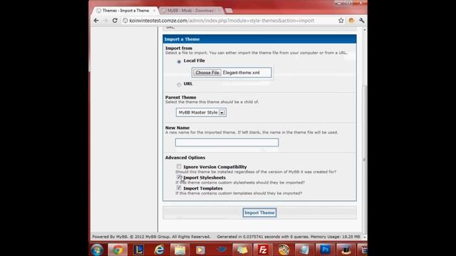 How to install themes for Mybb смотреть онлайн