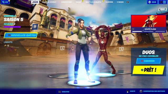 LEAKED "FLASH" SKIN SHOWCASE ! (with Back Bling and emotes) - Fortnite Battle Royale смотреть онлайн