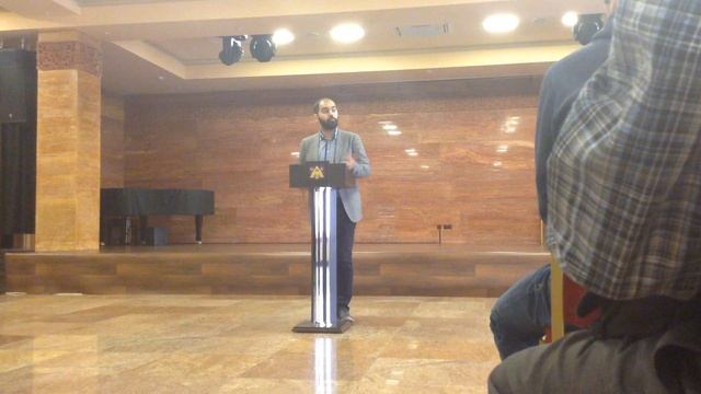 Лекция церковнослужителя ААЦ Микаэла Парсаданяна - Армянский канон Евангелия