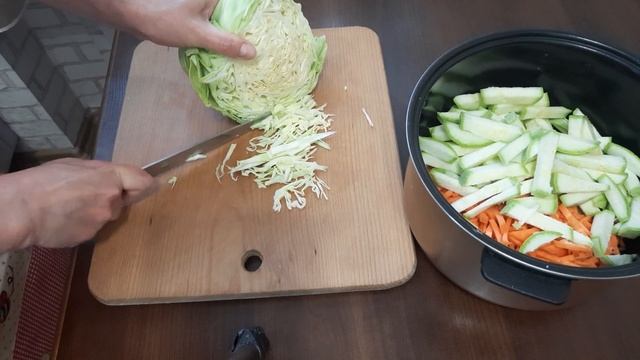 Овощное рагу в мультиварке смотреть онлайн