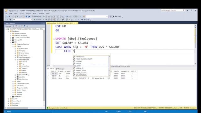 Writing CASE Statement In An UPDATE Statement In SQL смотреть онлайн
