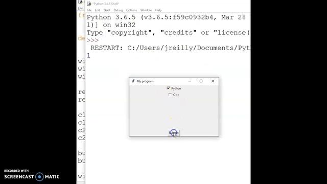 16. Tkinter: Checkboxes смотреть онлайн