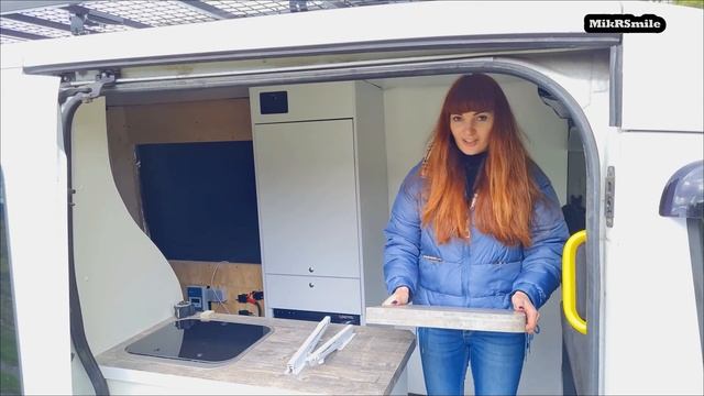 Кухня. Автодом своими руками. Форд транзит #9 смотреть онлайн