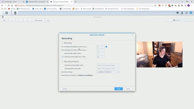 Adding IP Cameras to Synology NAS and Remote Viewing смотреть онлайн
